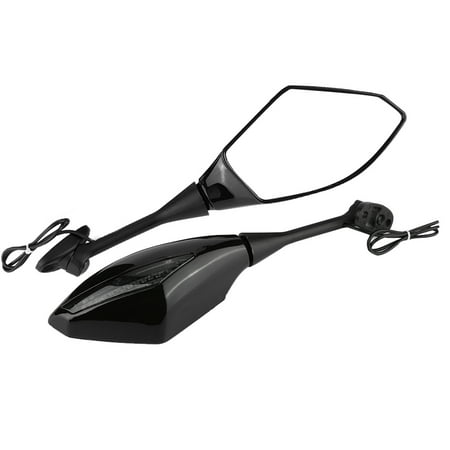 2pcs Rétroviseurs Avec LED Clignotants Intégré Accessoire Remplacement 2pcs Rétroviseurs Avec LED Clignotants Intégré Accessoire Remplacement